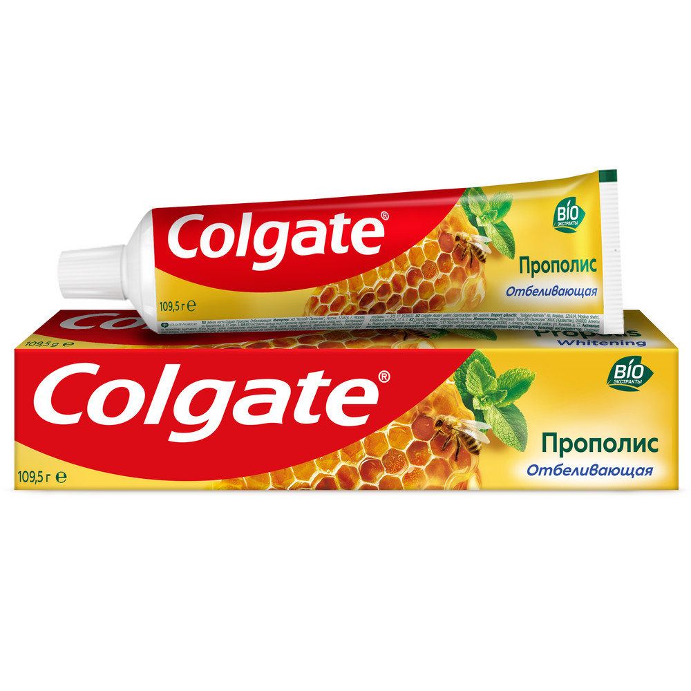 Зубная паста COLGATE 75мл Прополис отбеливающая