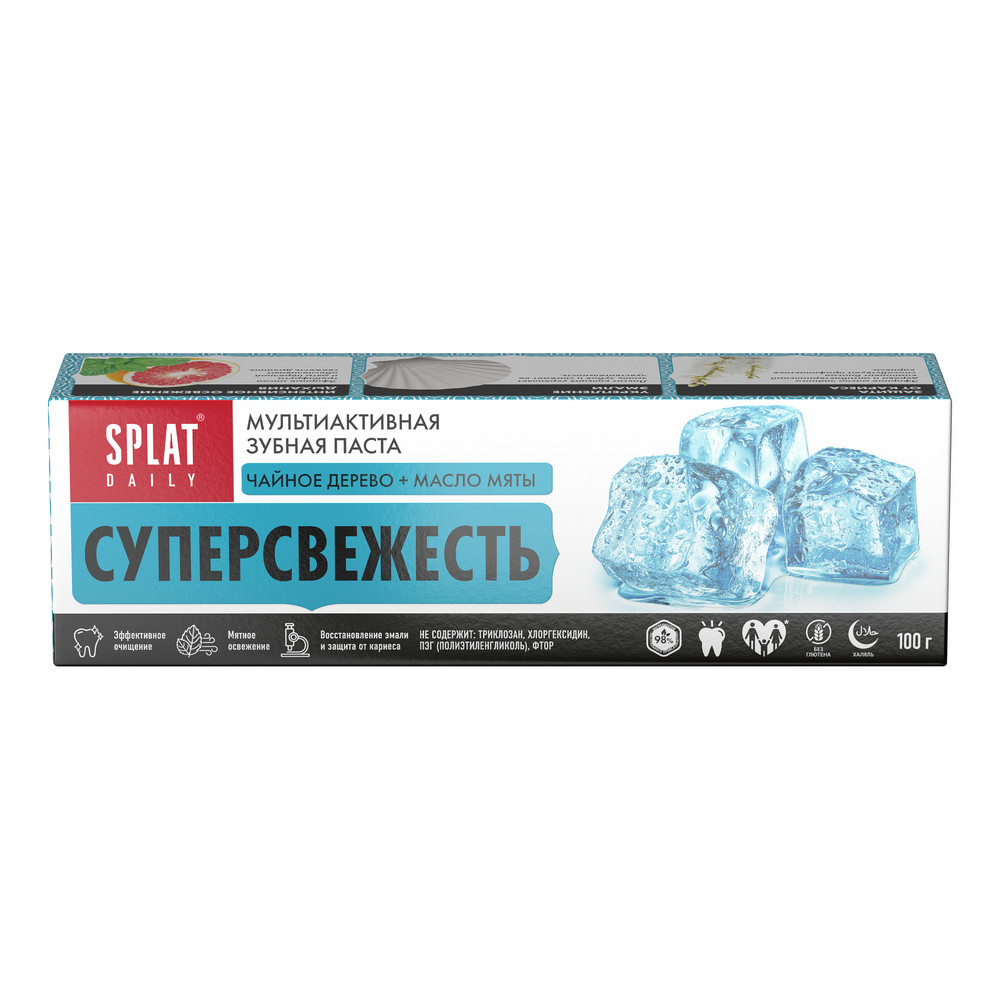 Зубная паста SPLAT Daily 100г SUPER FRESH 12