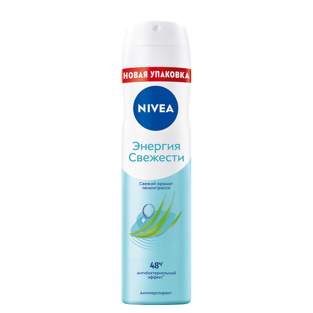 Дезодорант для тела NIVEA 150мл спрей Энергия свежести 6