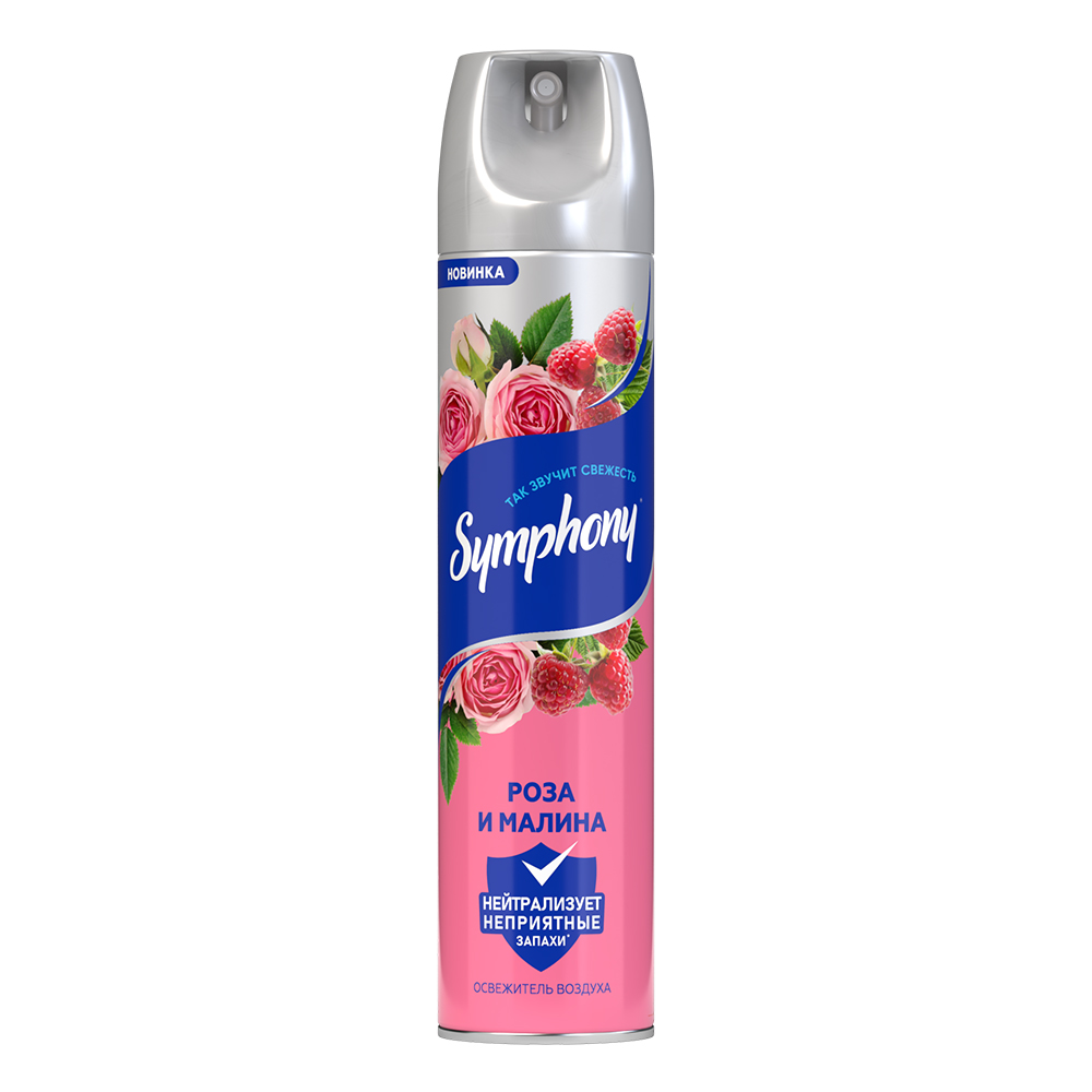 Освежитель воздуха SYMPHONY 300см3 Роза и малина 6