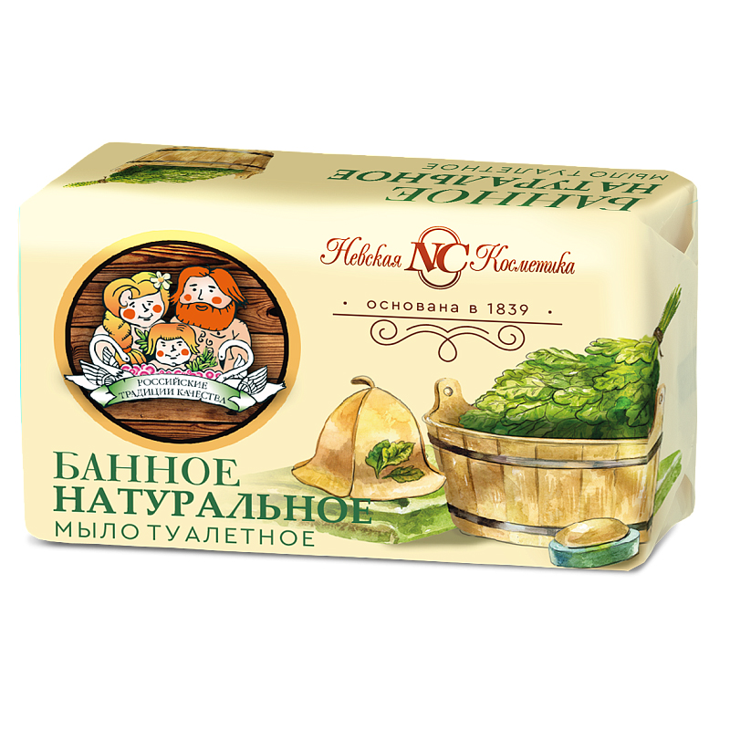 Мыло туалетное Невская косметика 180г Банное 36