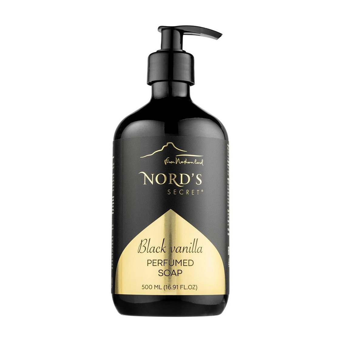 Крем-мыло NORD'S SECRET 500мл для рук "Black vanilla" жидкое Парфюмированное