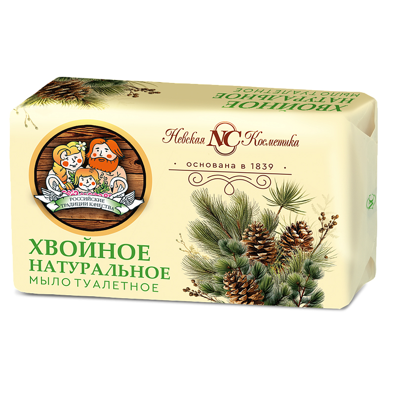 Мыло туалетное Невская косметика 180г Хвойное 36