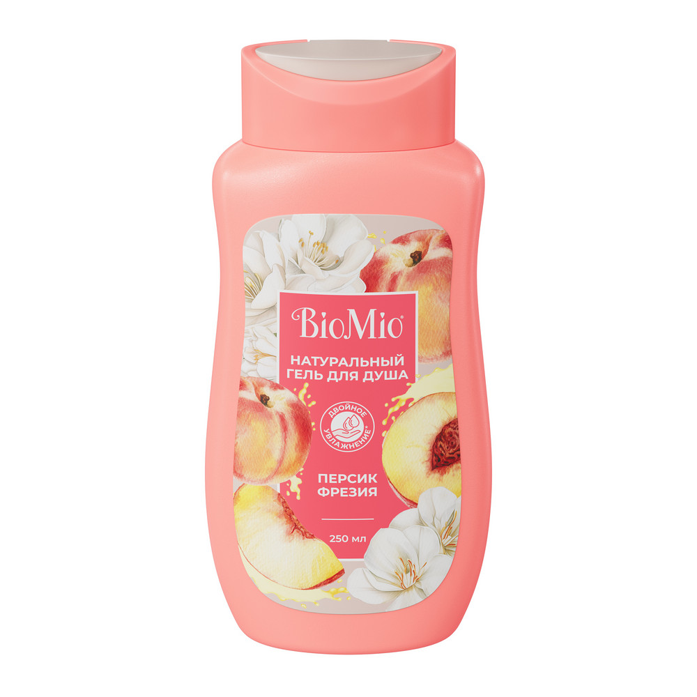 Гель для душа BIO MIO 250мл  BIO SHOWER GEL Персик