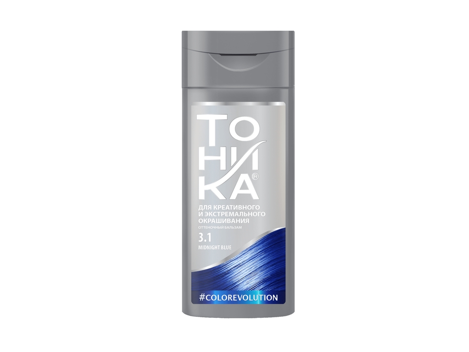 Бальзам оттеночный ТОНИКА 150мл 3.1 Midnight blue для осветленных и светлых волос 6