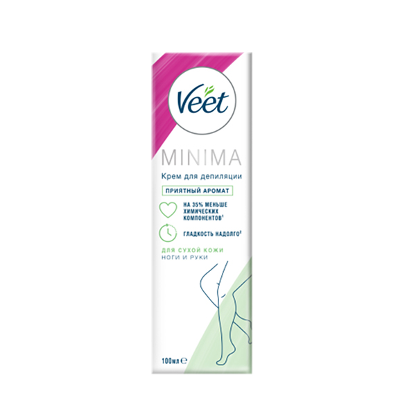 Крем для депиляции VEET MINIMA 100мл для сухой кожи