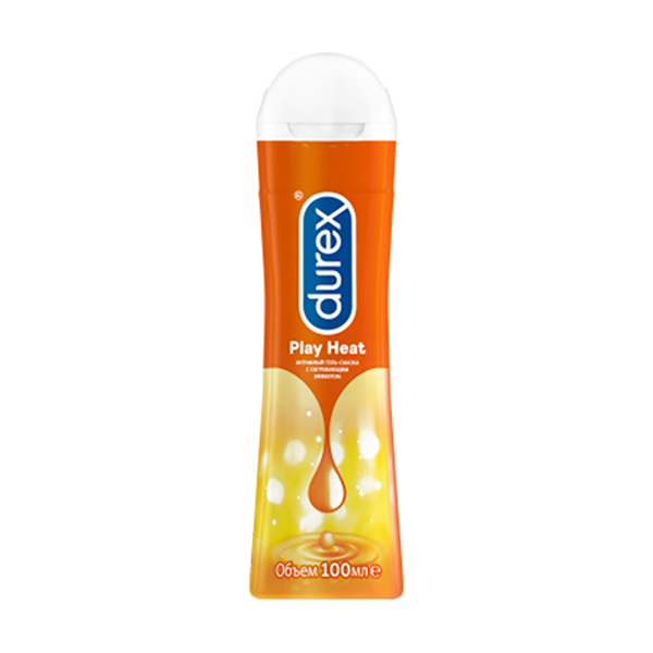 Гель-смазка Durex 100мл Play Heat