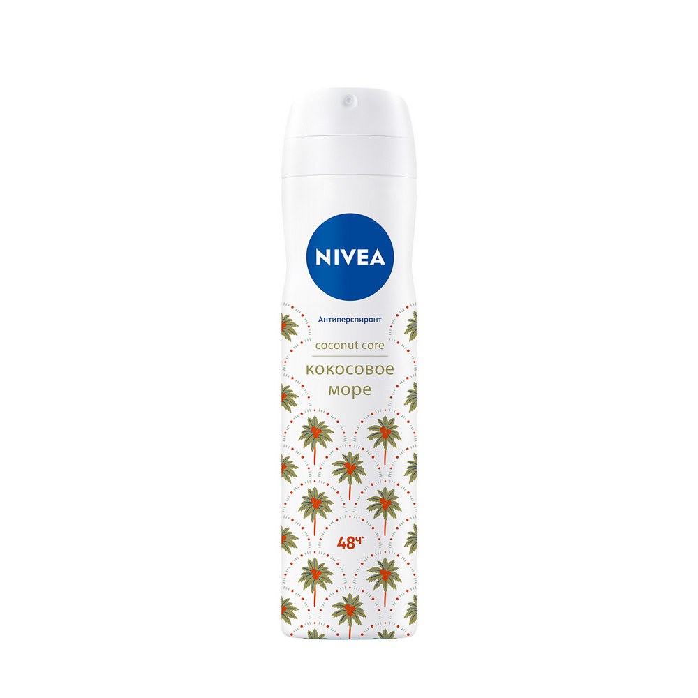 Дезодорант для тела NIVEA 150мл спрей Кокосовое море