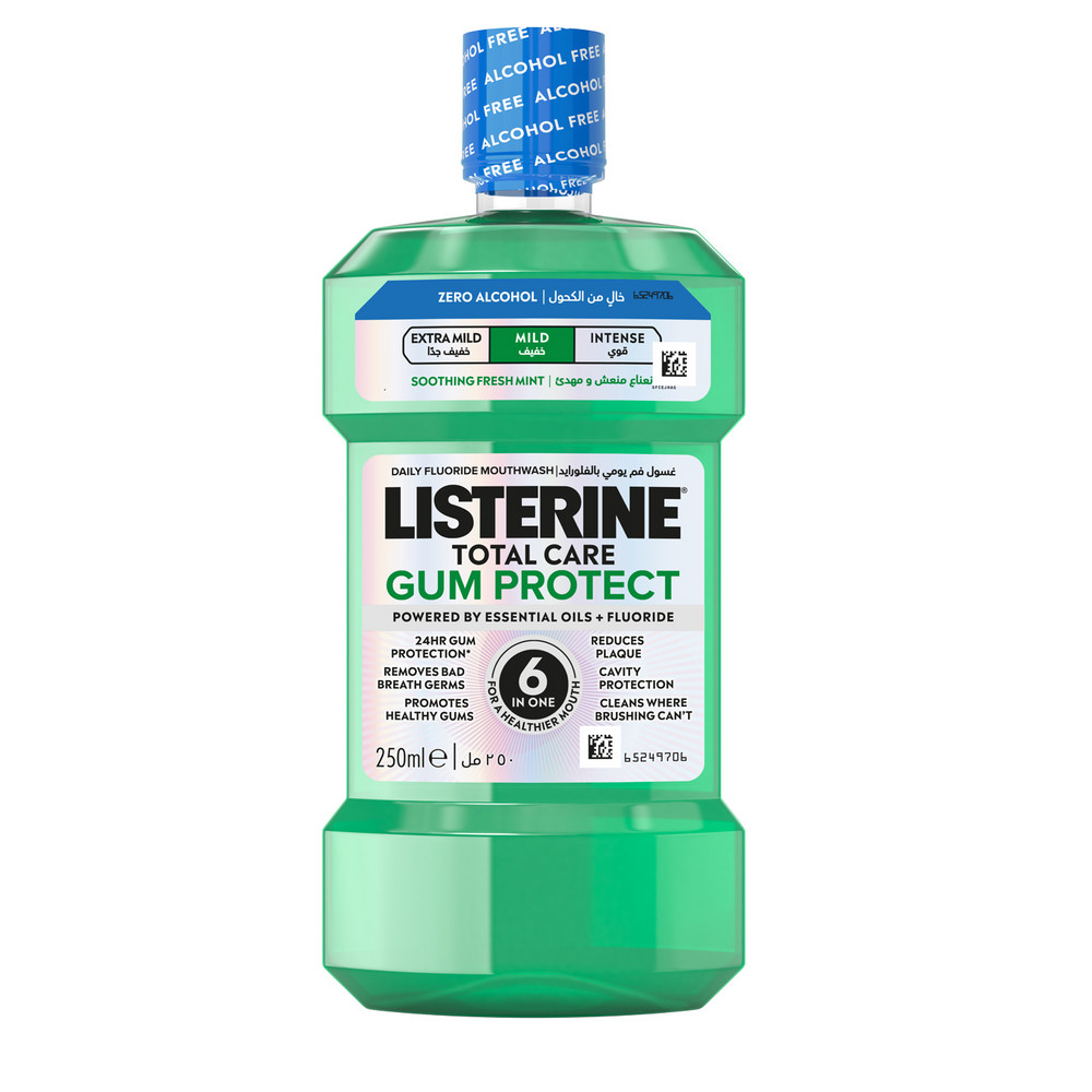 Ополаскиватель для полости рта Listerine TOTAL CARE 250мл ЗАЩИТА ДЕСЕН Мягкий вкус