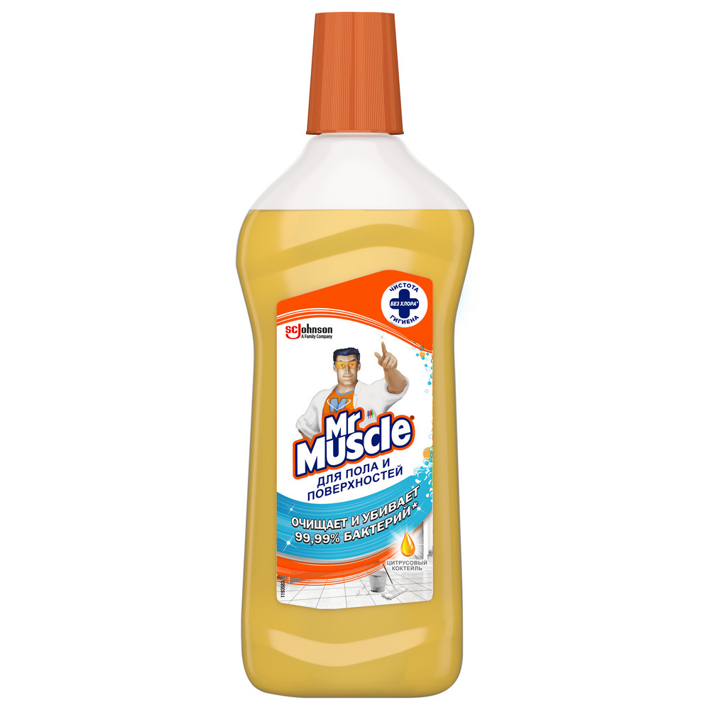Средство для полов Мr. MUSCLE 500мл Цитрусовый Коктейль