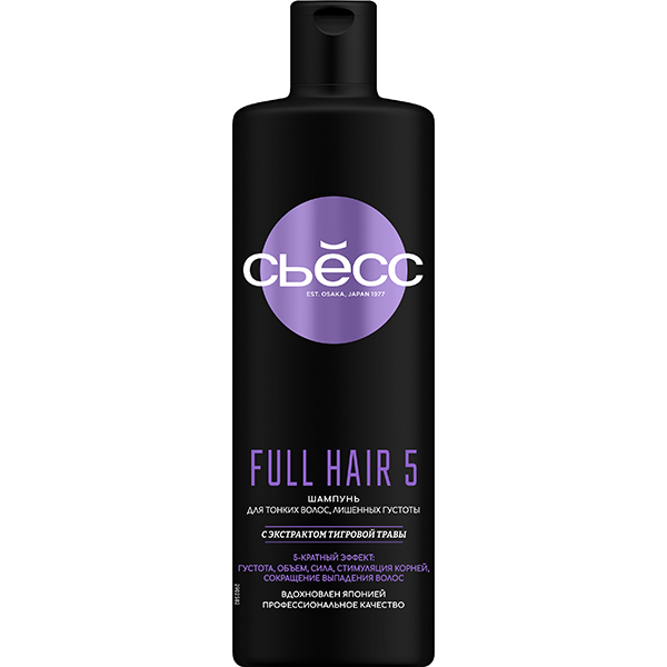 Шампунь для волос СЬĔСС 450мл FULL HAIR 5