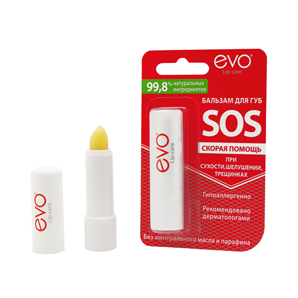 Бальзам для губ EVO 2,8г SOS