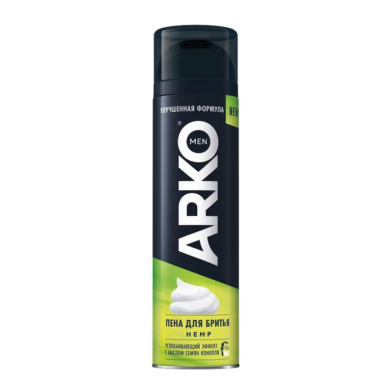 Пена для бритья ARKO MEN 200мл Hemp
