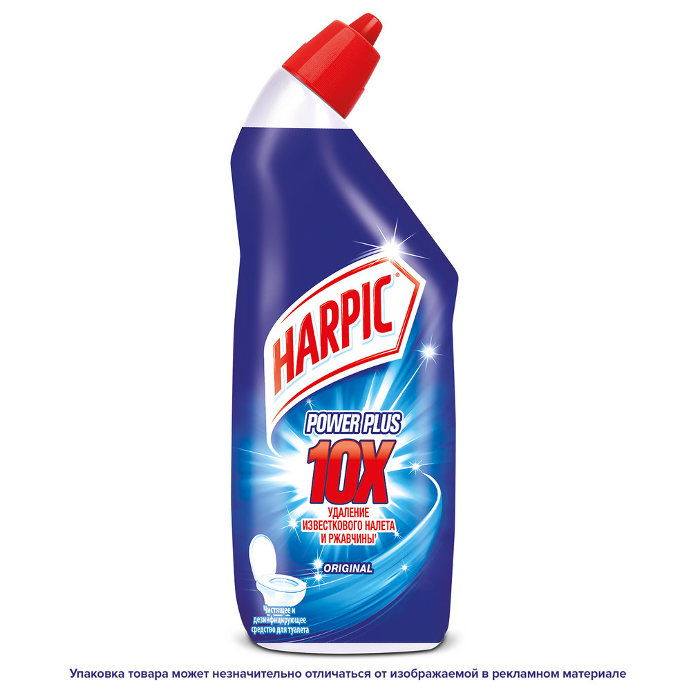 Средство дезинфицирующее HARPIC Power Plus 450мл для туалета Original (ПЭУ)