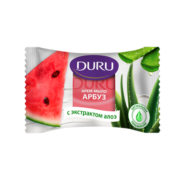 Крем-мыло туалетное DURU 80г Арбуз и экстракт Алоэ  24