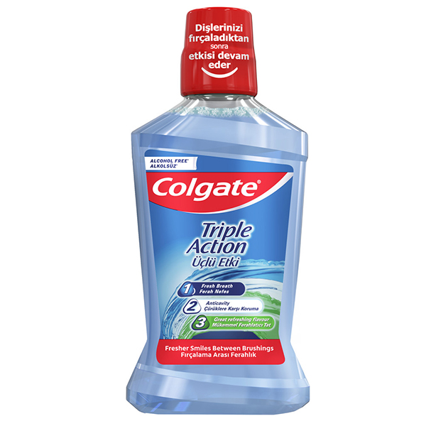 Ополаскиватель для полости рта COLGATE 500мл Тройное действия