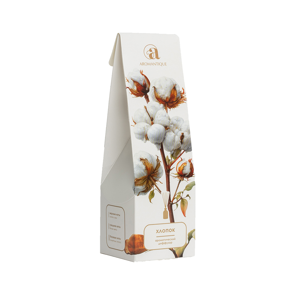 Диффузор ароматический Aromantique 50мл Хлопок NEW