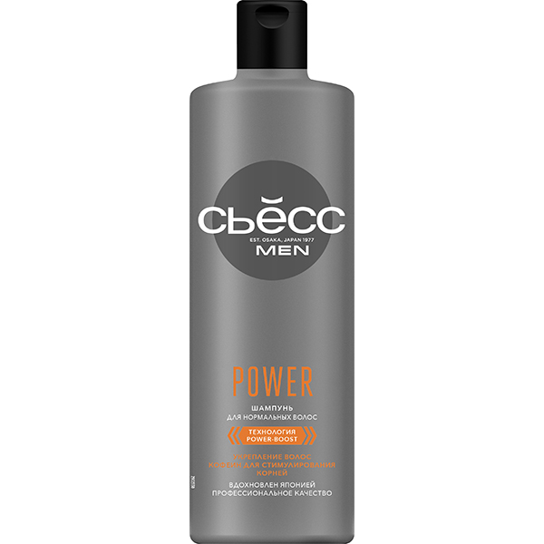 Шампунь для волос СЬĔСС MEN 450мл Power