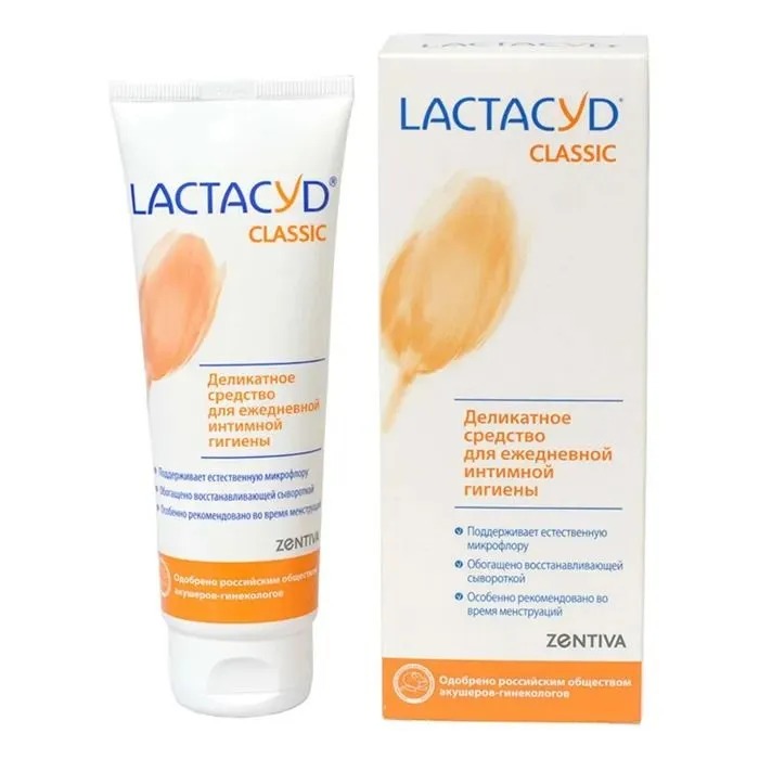 Гель для интимной гигиены LACTACYD 125мл Сlassic