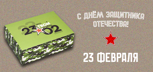 С Днём защитника Отечества!