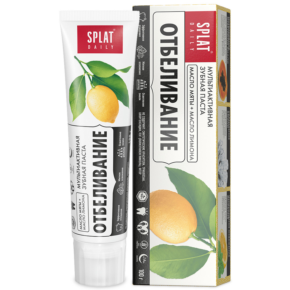 Зубная паста SPLAT Daily 100г WHITENING 12