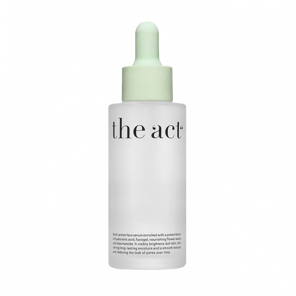 Сыворотка для лица THE ACT 50мл Сыворотка увлажняющая для лица с гиалуроновой кислотой