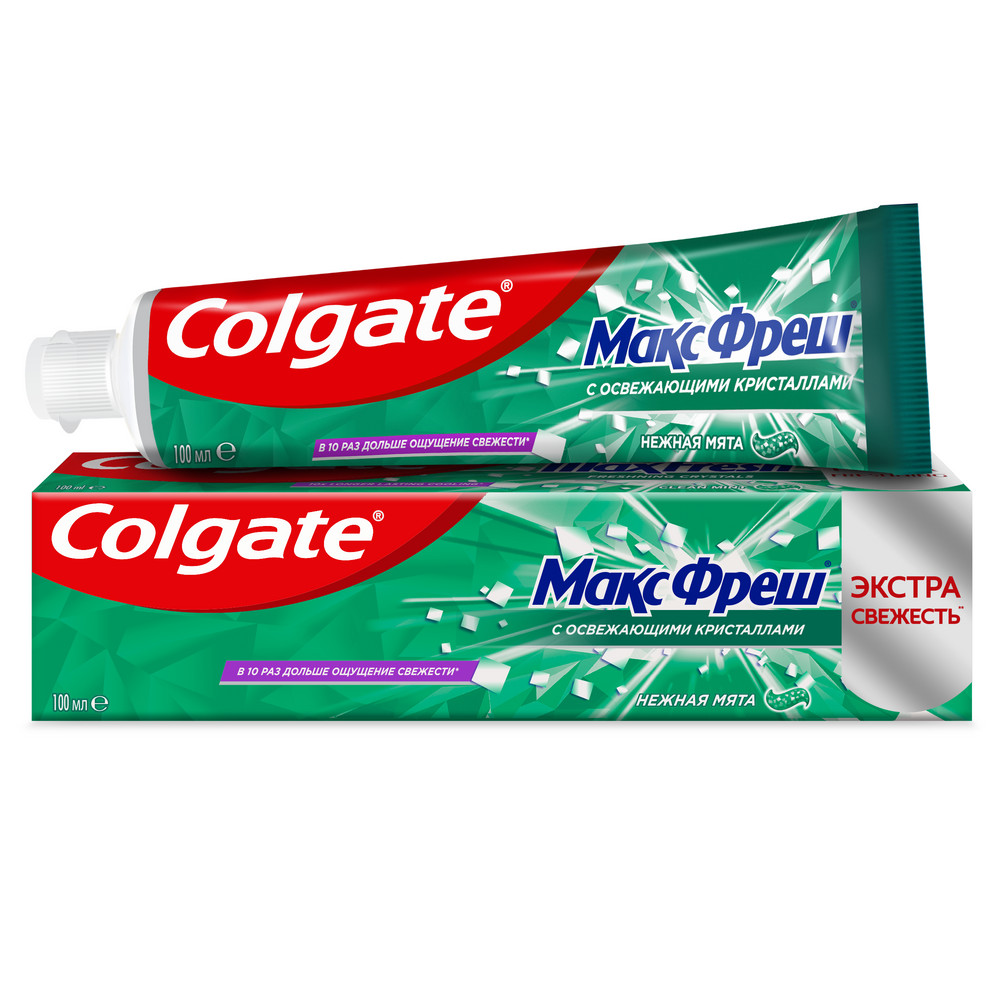 Зубная паста COLGATE Макс Фреш 100мл Нежная мята туба