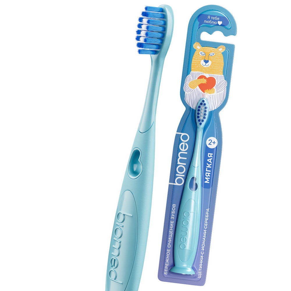Зубная щетка BIOMED 1шт для детей KIDS