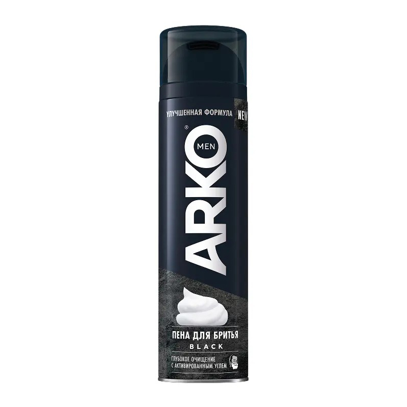 Пена для бритья ARKO MEN 200мл Black