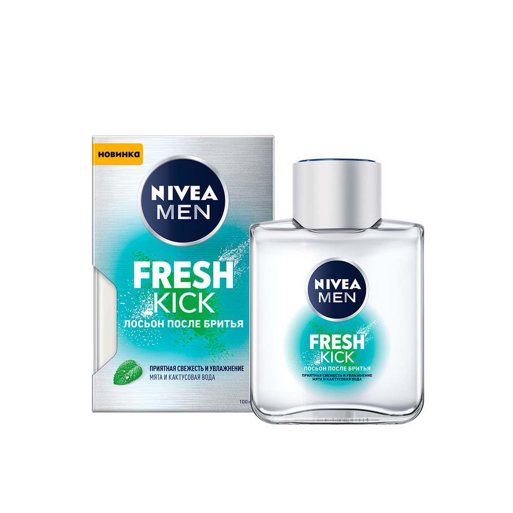 Лосьон после бритья NIVEA MEN FRESH KICK 100мл Свежесть и увлажнение  12