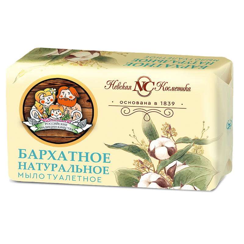 Мыло туалетное Невская косметика 180г Бархатное 36