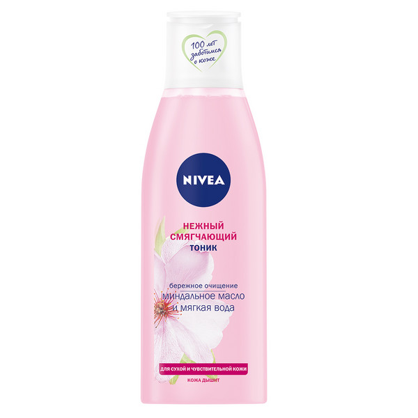 Тоник для лица NIVEA 200мл Agua effect Смягчающий тоник для сухой кожи