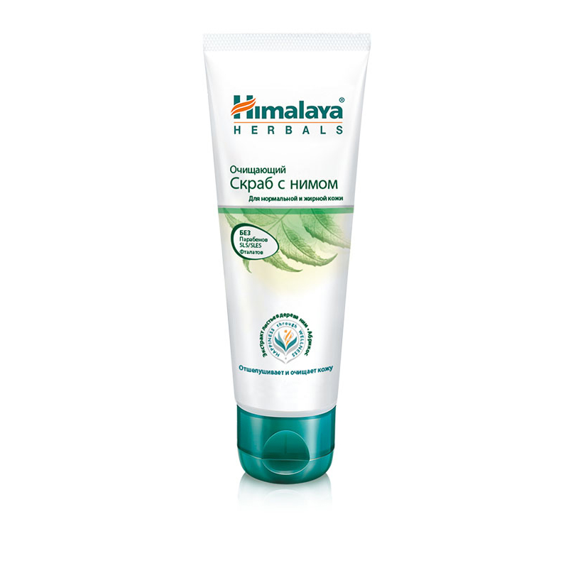 Скраб для лица HIMALAYA since 75мл очищающий с нимом