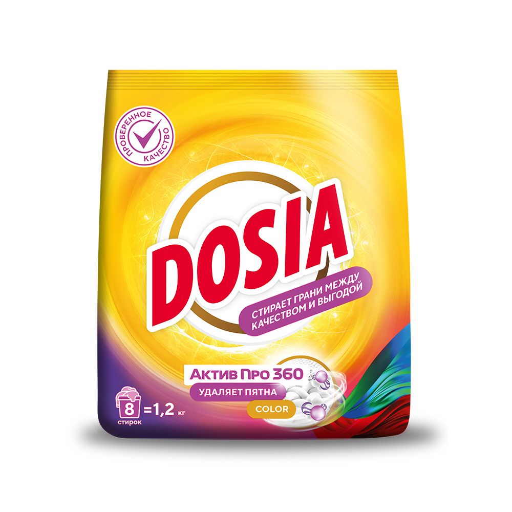Порошок для стирки DOSIA Optima 1200г Color