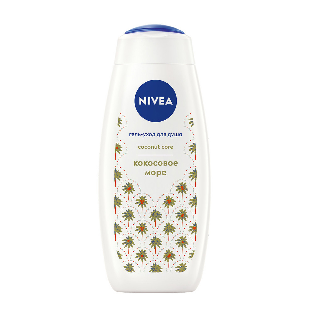 Гель-уход для душа NIVEA 500мл Coconut core Кокосовое море