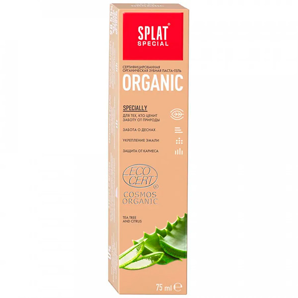 Зубная паста SPLAT Special 75мл ORGANIC ECOCERT