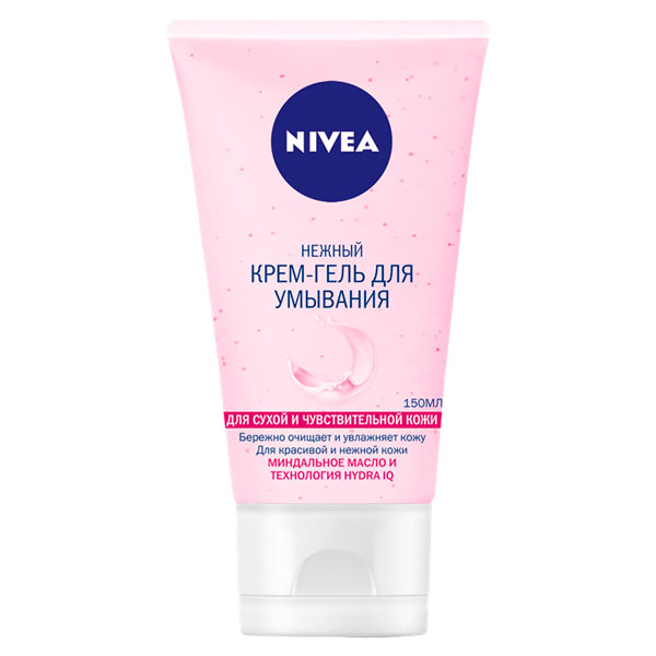 Гель для умывания NIVEA 150мл Нежный крем-гель для умывания
