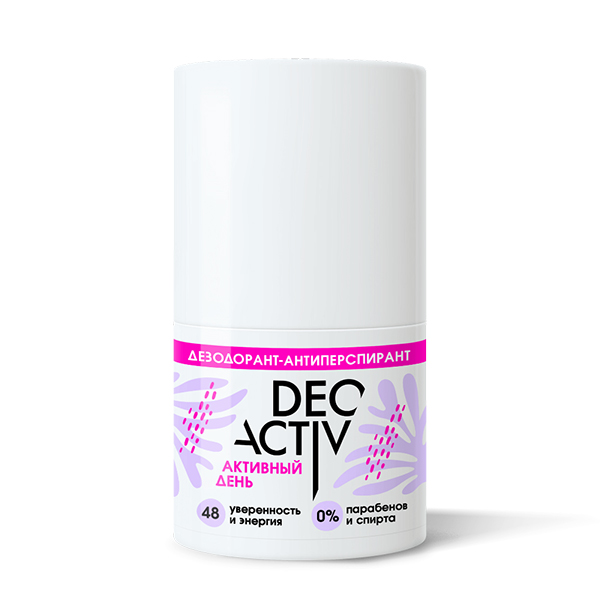 Дезодорант для тела DEO ACTIV 50мл Дезодорант-антиперспирант Активный день