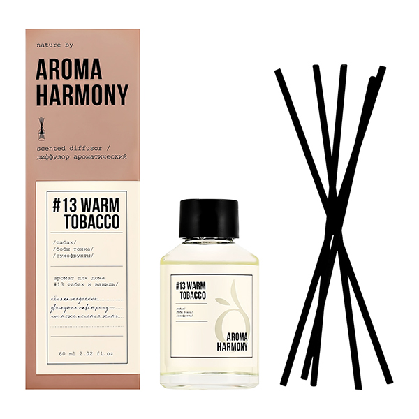 Диффузор ароматический Aroma Harmony 60мл №13 Warm Tobacco