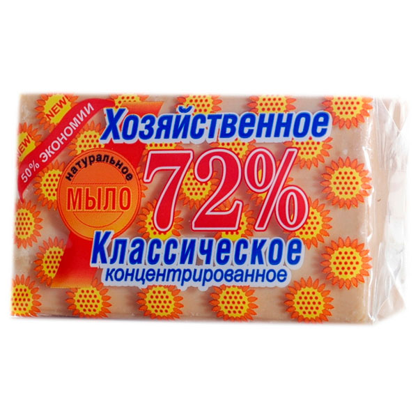 Мыло хозяйственное АИСТ 150г 72% Классическое в упаковке 60