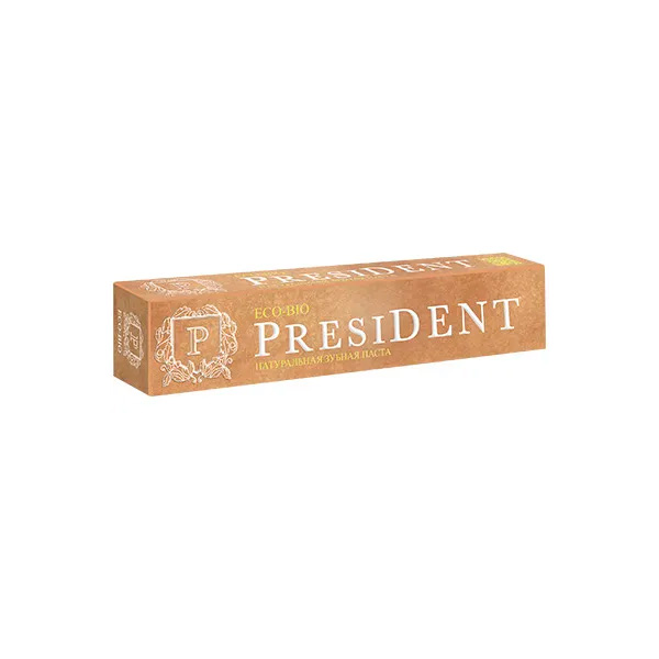 Зубная паста PRESIDENT 75мл Eco-Bio