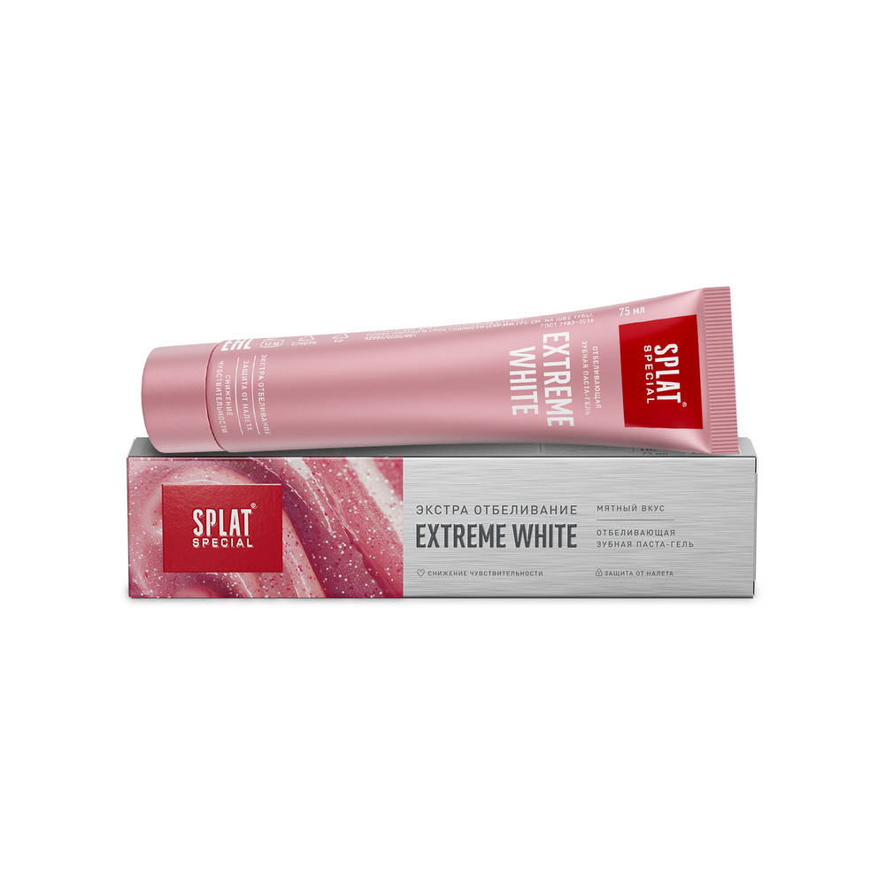 Зубная паста SPLAT Special 75мл EXTREME WHITE