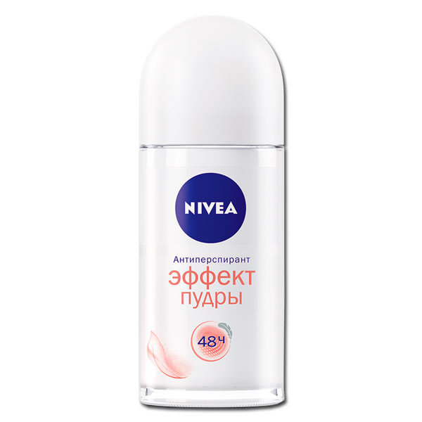 Дезодорант для тела NIVEA 50мл шар Эффект пудры 