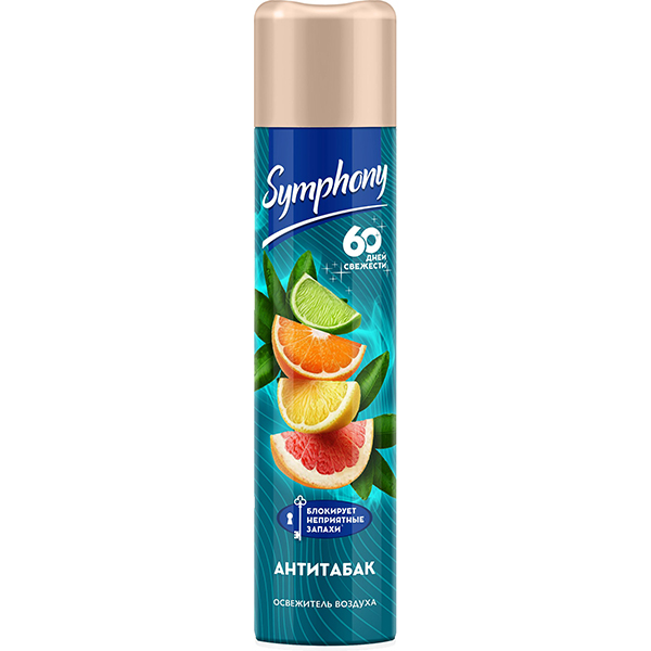 Освежитель воздуха SYMPHONY 300см3 Антитабак 6