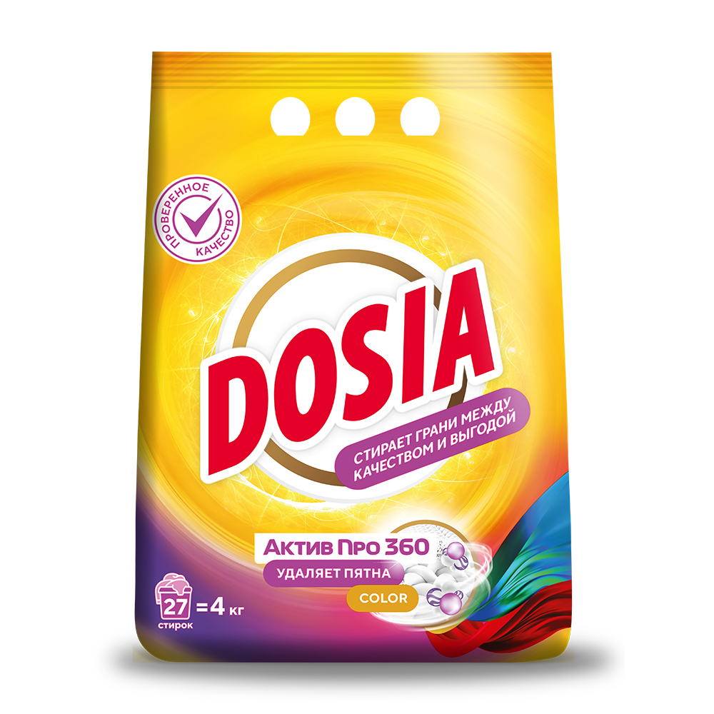 Порошок для стирки DOSIA Optima 4000г Color