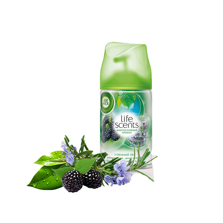 Освежитель воздуха Air Wick Freshmatic 250мл см. баллон Утренний лес
