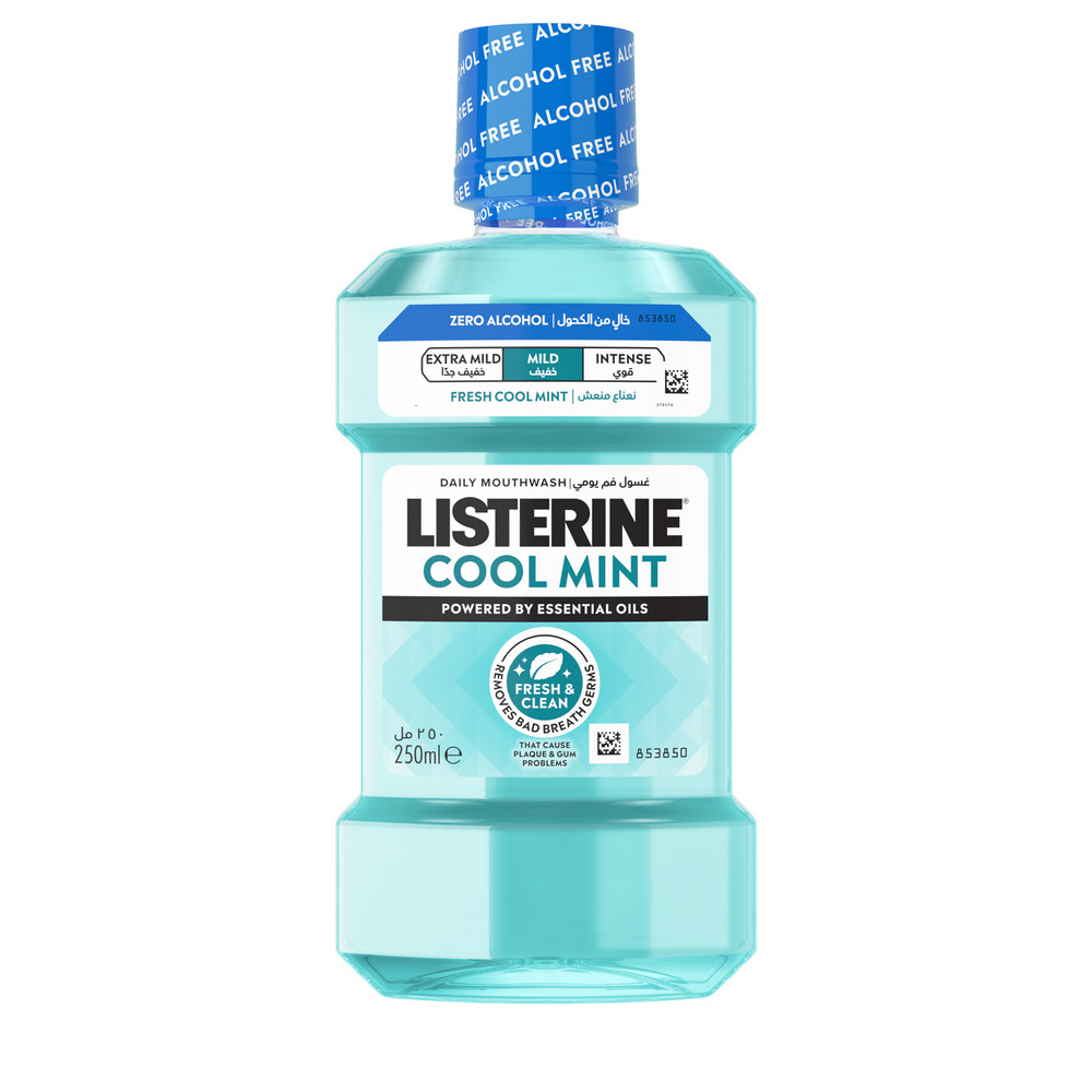Ополаскиватель для полости рта LISTERINE 250мл Свежая Мята Мягкий вкус